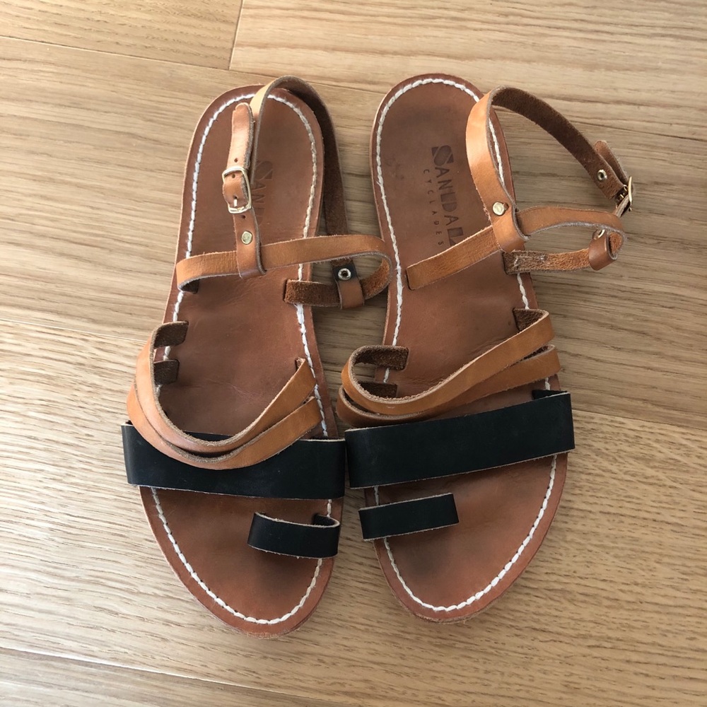 Handmade sandals from Greece women’s 8